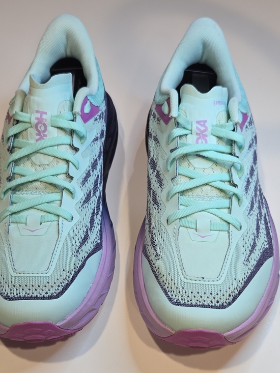 Hoka Shoes - HOKA Speedgoat 5 Women's Trail Running Shoes Sunlit Ocean Night Sky Size 10.5D